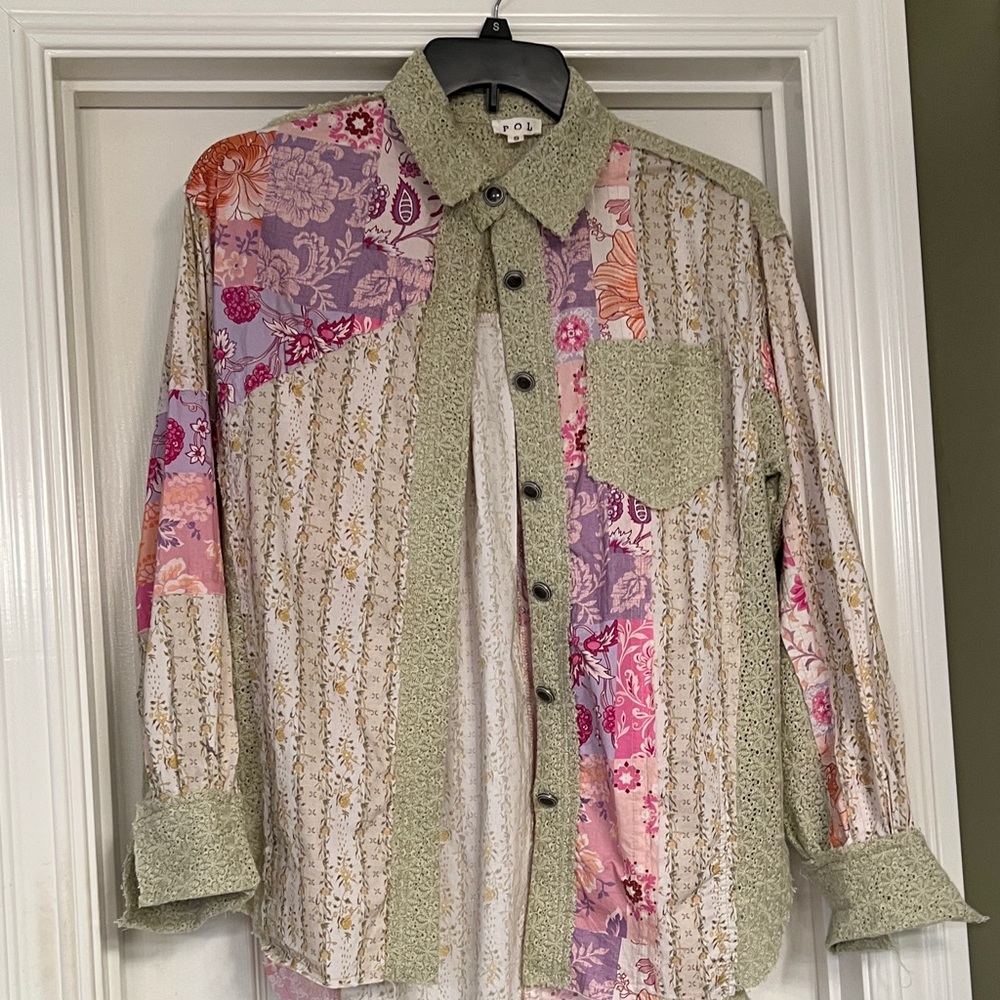 Pol Patchwork Women’s Shirt